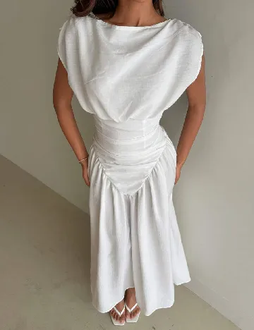 Rochie lunga SHEIN, alb