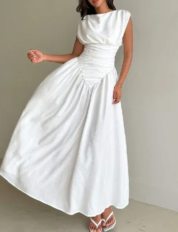 Rochie lunga SHEIN, alb