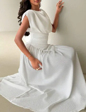 Rochie lunga SHEIN, alb