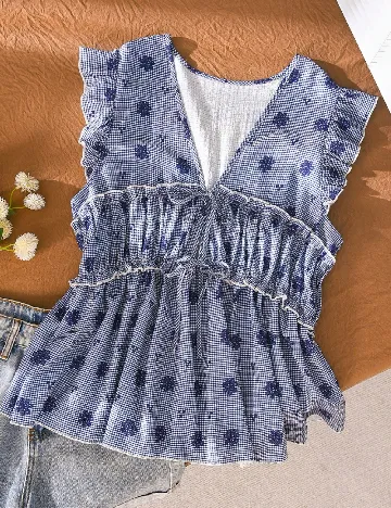 Bluza SHEIN CURVE, bleumarin