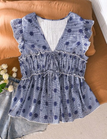Bluza SHEIN CURVE, bleumarin