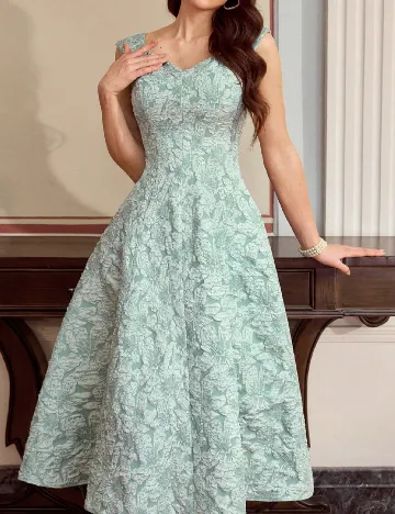 Rochie medie SHEIN, verde