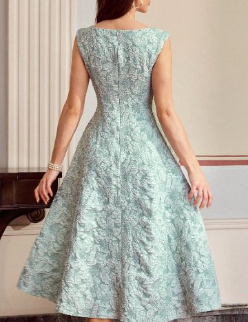 Rochie medie SHEIN, verde