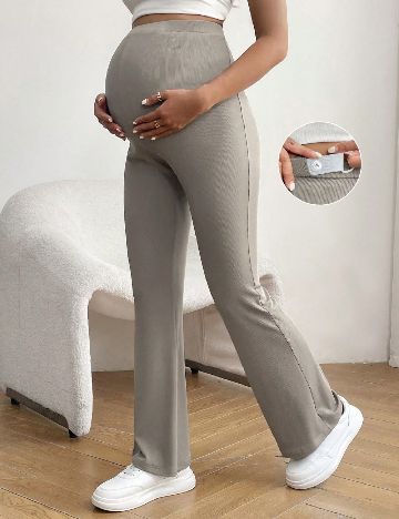Pantaloni SHEIN Maternity, gri