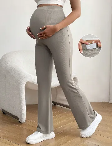 Pantaloni SHEIN Maternity, gri