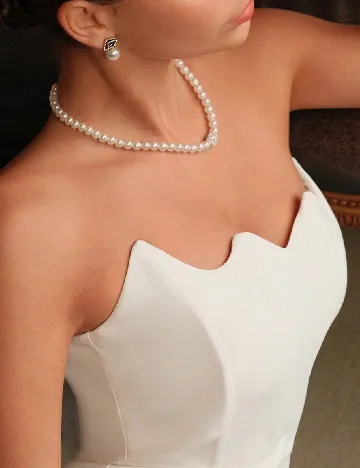 Rochie lunga Savoree, bej