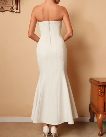 Rochie lunga Savoree, bej