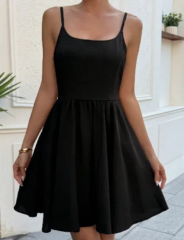 Rochie scurta Dazy, negru