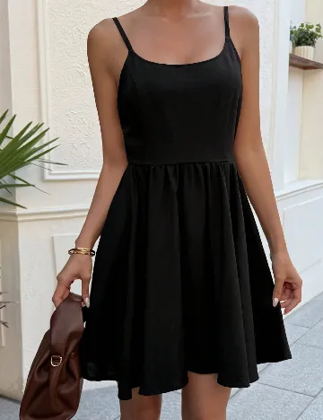 Rochie scurta Dazy, negru