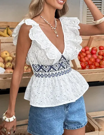 Bluza SHEIN, alb