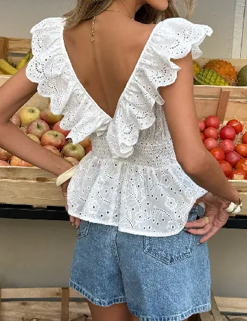 Bluza SHEIN, alb