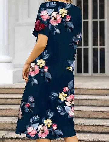 Rochie medie SHEIN, albastru
