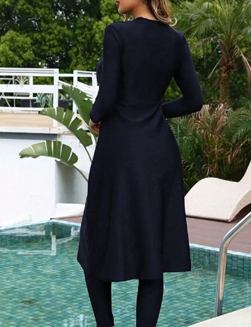 Costum de baie SHEIN, bleumarin