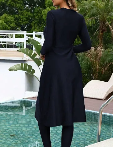 Costum de baie SHEIN, bleumarin
