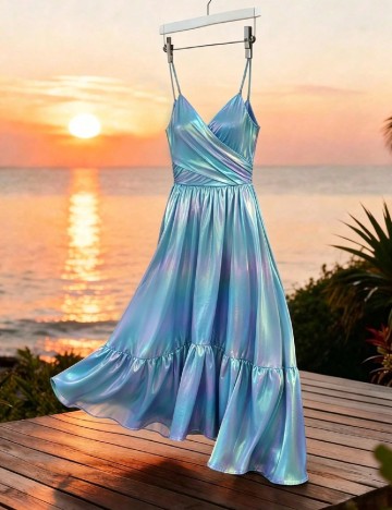 Rochie lunga SHEIN, mix culori