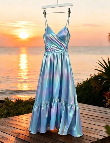 Rochie lunga SHEIN, mix culori