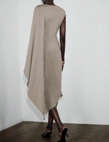 Rochie medie SHEIN, maro