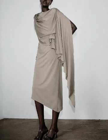 Rochie medie SHEIN, maro