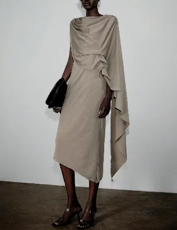 Rochie medie SHEIN, maro