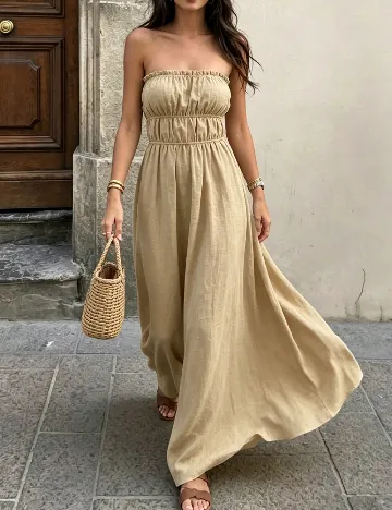 Rochie lunga SHEIN, maro