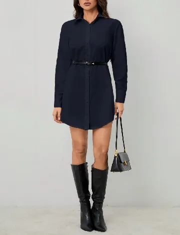 Rochie scurta SHEIN, bleumarin inchis