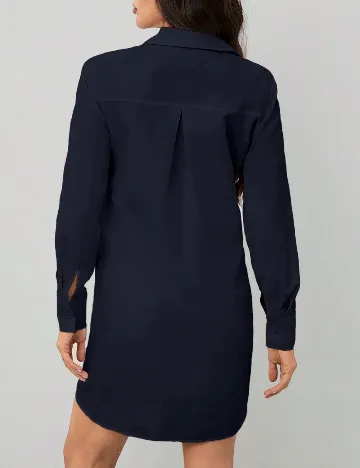 Rochie scurta SHEIN, bleumarin inchis