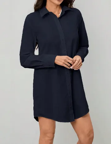 Rochie scurta SHEIN, bleumarin inchis
