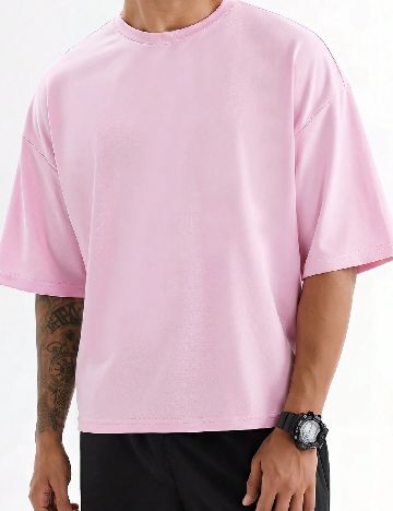 Tricou SHEIN, roz