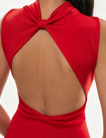 Rochie scurta Poeselle, rosu