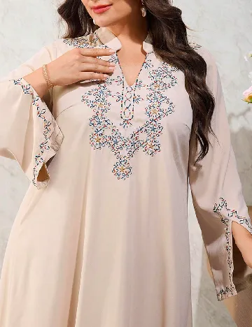 Rochie lunga SHEIN CURVE, bej