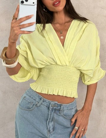 Bluza SHEIN, galben