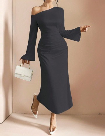 Rochie lunga SHEIN, negru
