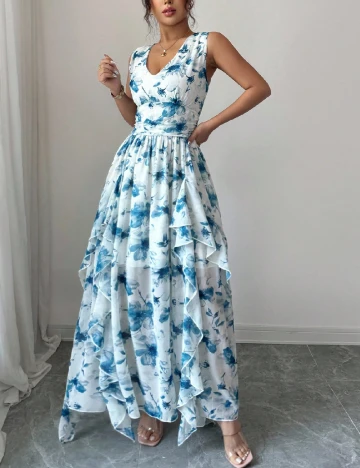 Rochie lunga SHEIN, albastru