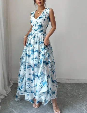 Rochie lunga SHEIN, albastru