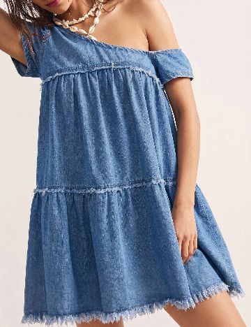 Rochie scurta SHEIN, albastru