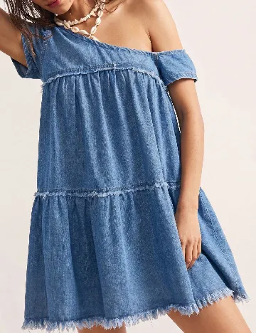Rochie scurta SHEIN, albastru