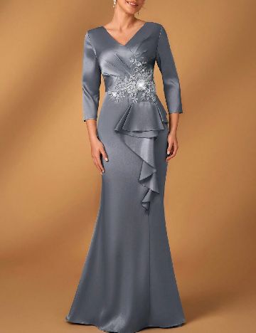 Rochie lunga SHEIN, albastru