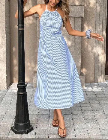 Rochie medie SHEIN, albastru