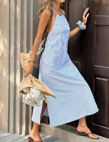 Rochie medie SHEIN, albastru