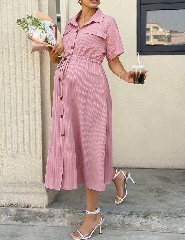 Rochie medie SHEIN Maternity, roz