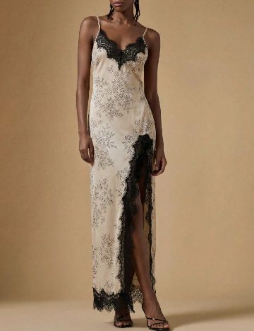 Rochie lunga SHEIN, crem