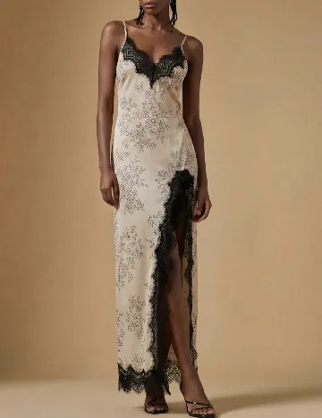 Rochie lunga SHEIN, crem