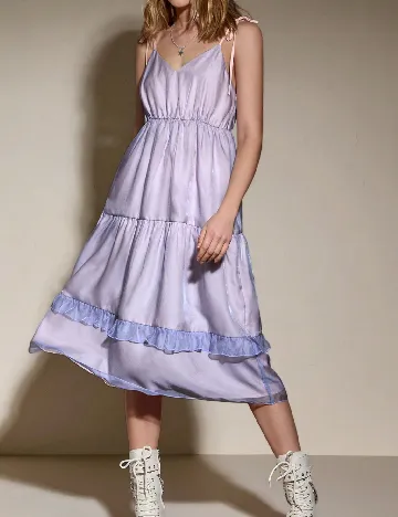 Rochie medie SHEIN, maro
