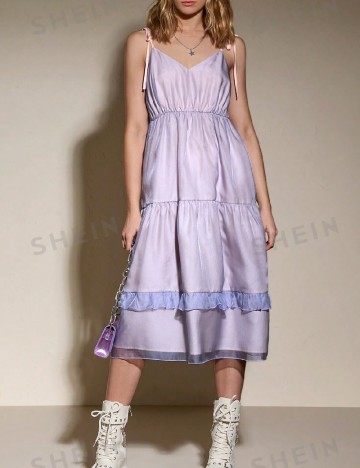 Rochie medie SHEIN, maro