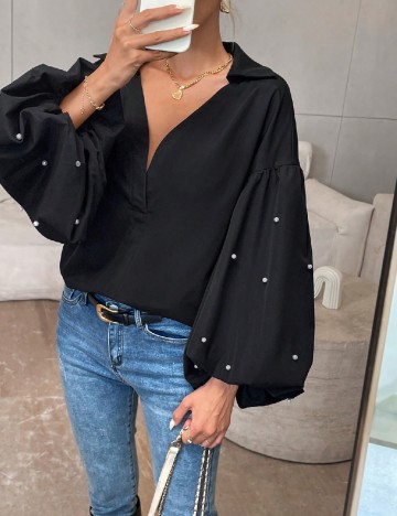 Bluza SHEIN, negru