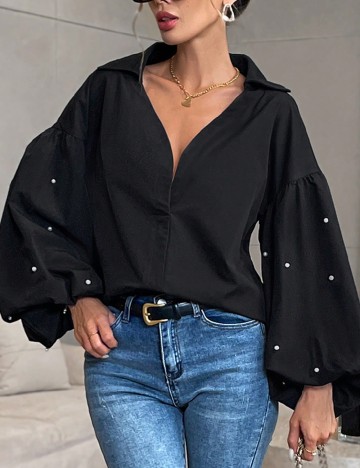 Bluza SHEIN, negru