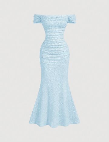 Rochie medie SHEIN, albastru