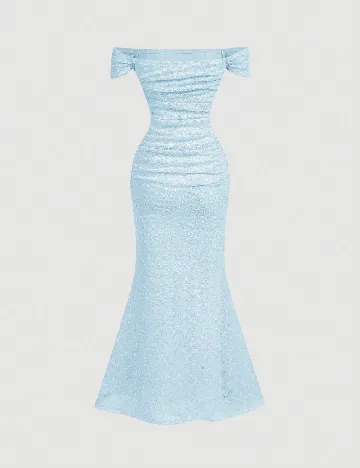 Rochie medie SHEIN, albastru