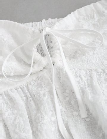 Top SHEIN, alb