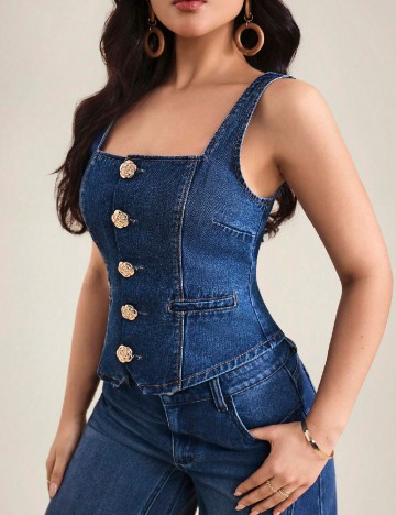 Top SHEIN, albastru
